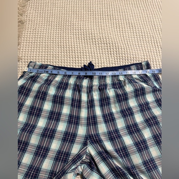 Victoria's Secret Blue and White Plaid Pajama Set - Picture 4 of 16